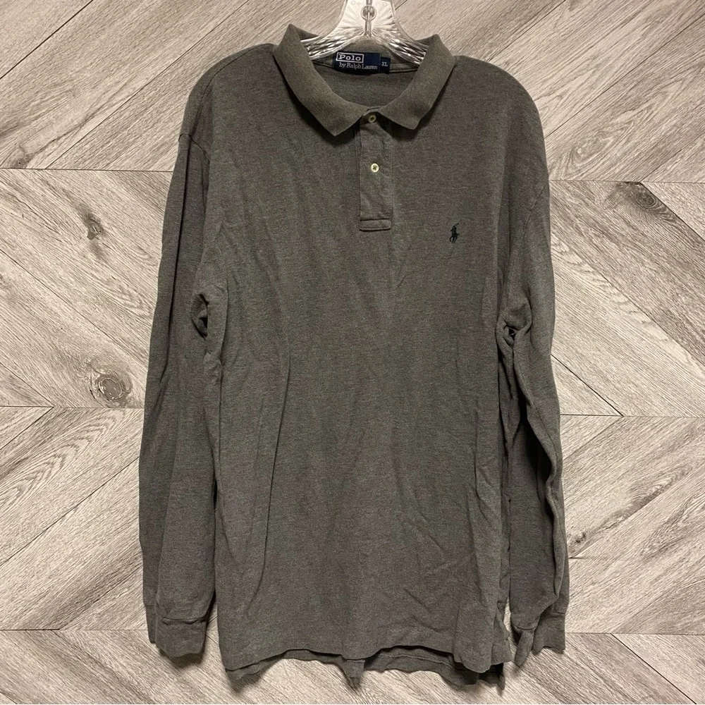 Polo Ralph Lauren | Charcoal Grey Polo Shirt Size XL